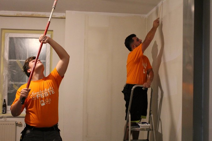 Freitag - erste Arbeitsschritte